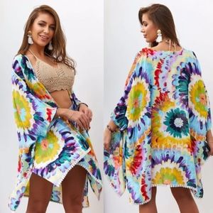 Bellanblue Sweaters - SPRING FLING Kimono Bellanblue Sweaters - SPRING FLING Kimono
